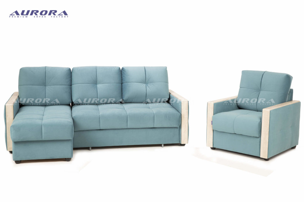 Набор &quot;Ричмонд уг&quot; Стильный и в то же время практичный набор мебели. 
Компактные размеры дивана и кресла позволят удачно разместить диван даже в небольшом пространстве.